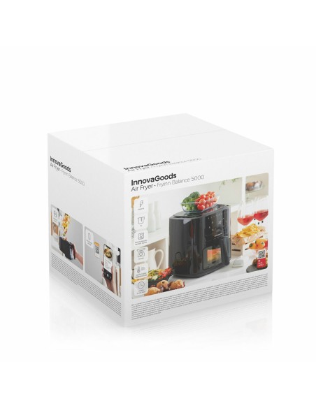 Friteuse à Air avec Balance InnovaGoods Noir 1500 W 5 L (Reconditionné B)
