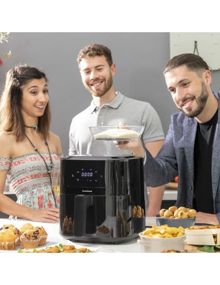 Friteuse à Air avec Balance InnovaGoods Noir 1500 W 5 L (Reconditionné B)