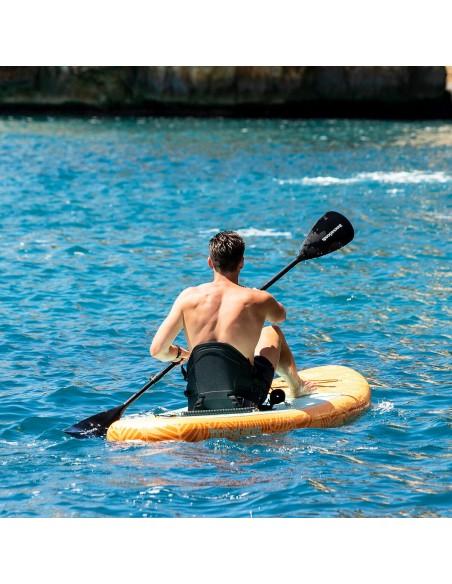 Planche de Paddle Surf Gonflable 2 en 1 avec Siège et Accessoires InnovaGoods Orange 10'5" 320 cm (Reconditionné D)