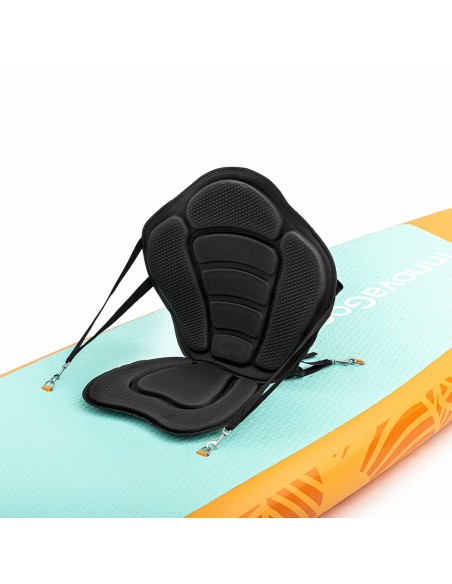Planche de Paddle Surf Gonflable 2 en 1 avec Siège et Accessoires InnovaGoods Orange 10'5" 320 cm (Reconditionné D)