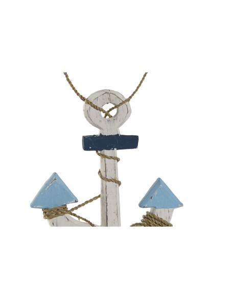 Décoration Suspendue Home ESPRIT Bleu Naturel 25 x 2 x 74 cm