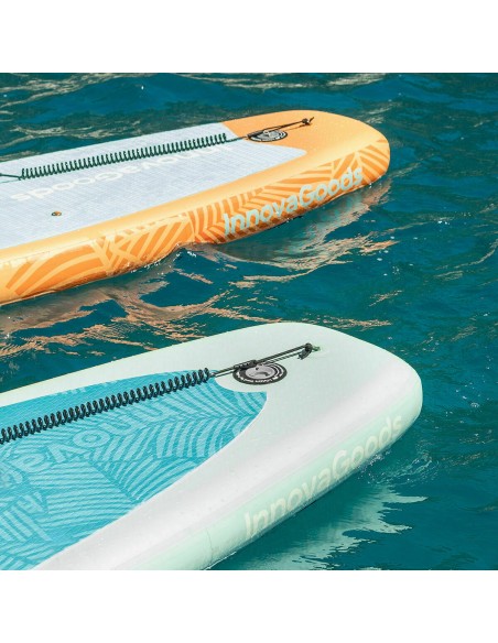 Planche de Paddle Surf Gonflable 2 en 1 avec Siège et Accessoires InnovaGoods Orange 10'5" 320 cm (Reconditionné D)