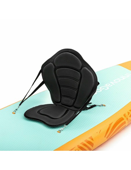 Planche de Paddle Surf Gonflable 2 en 1 avec Siège et Accessoires InnovaGoods Orange 10'5" 320 cm (Reconditionné D)
