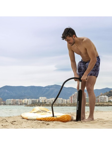 Planche de Paddle Surf Gonflable 2 en 1 avec Siège et Accessoires InnovaGoods Orange 10'5" 320 cm (Reconditionné D)