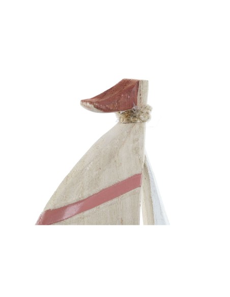 Figurine Décorative Home ESPRIT Bleu Rouge Naturel Voilier 15 x 4,5 x 23,5 cm (2 Unités)