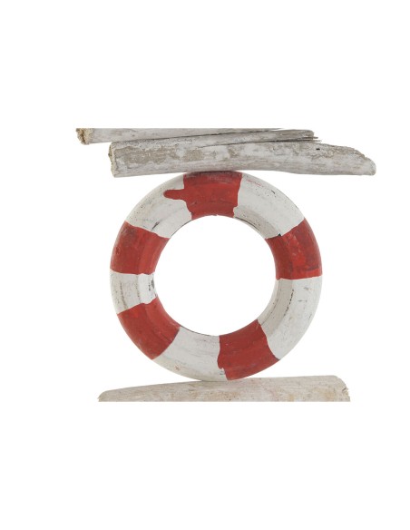 Décoration Suspendue Home ESPRIT Bleu Blanc Rouge Phare 12 x 4 x 100 cm (2 Unités)