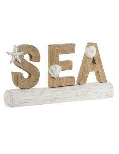Figurine Décorative Home ESPRIT Sea Blanc Naturel méditerranéen 47 x 8 x 24,5 cm
