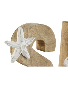 Figurine Décorative Home ESPRIT Sea Blanc Naturel méditerranéen 47 x 8 x 24,5 cm 2
