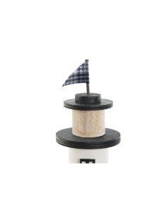 Figurine Décorative Home ESPRIT Bleu Blue marine 17 x 8,5 x 30 cm (2 Unités) 2