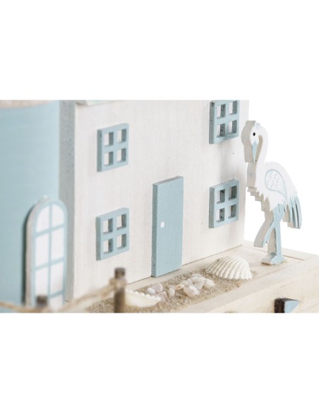 Figurine Décorative Home ESPRIT Bleu Blue marine 17 x 8,5 x 30 cm (2 Unités)