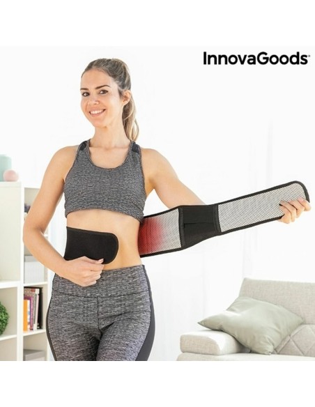Bande Thermique Correctrice avec Aimants en Tourmaline Tourmabelt InnovaGoods (Reconditionné B)