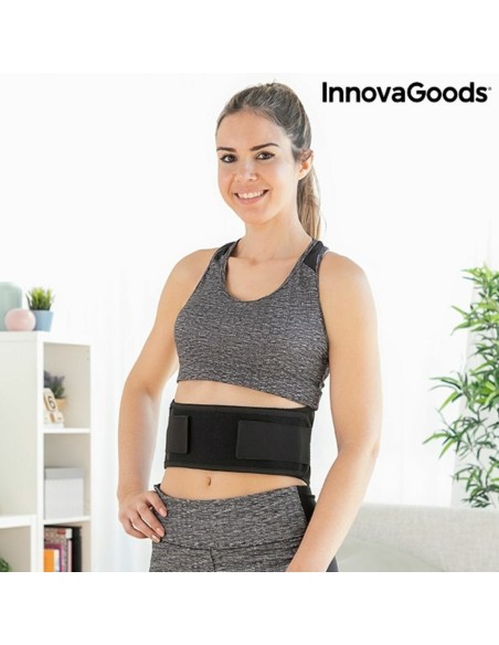 Bande Thermique Correctrice avec Aimants en Tourmaline Tourmabelt InnovaGoods (Reconditionné B)
