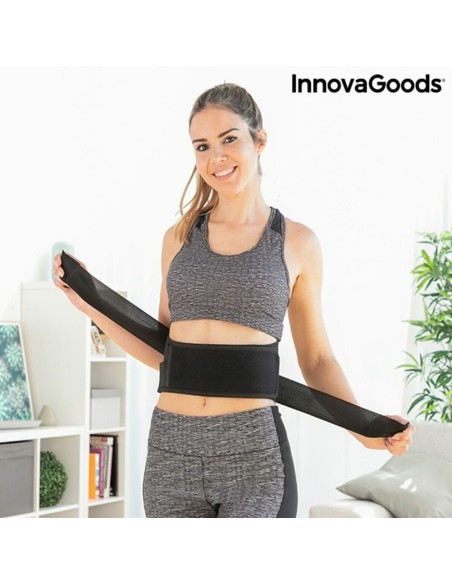 Bande Thermique Correctrice avec Aimants en Tourmaline Tourmabelt InnovaGoods (Reconditionné B)