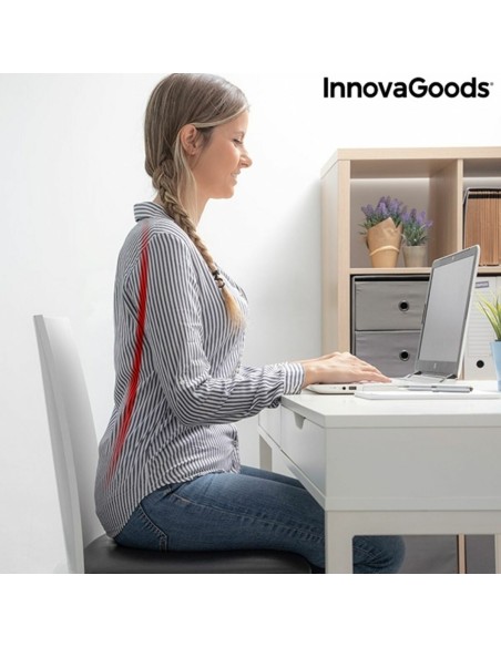 Bande Thermique Correctrice avec Aimants en Tourmaline Tourmabelt InnovaGoods (Reconditionné B)