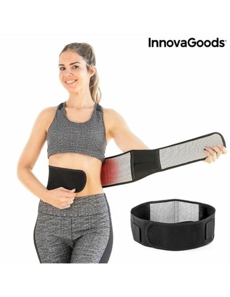 Bande Thermique Correctrice avec Aimants en Tourmaline Tourmabelt InnovaGoods (Reconditionné B)