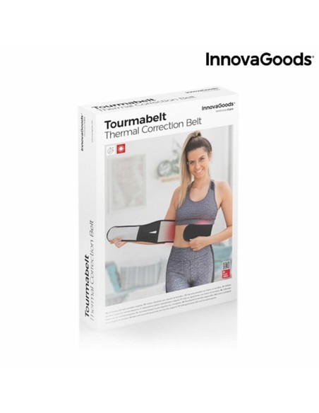 Bande Thermique Correctrice avec Aimants en Tourmaline Tourmabelt InnovaGoods (Reconditionné B)