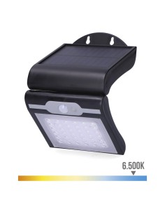 Applique Murale EDM 31847 Noir 2 W 220 lm Capteur de Mouvement Solaire (6500 K) 2