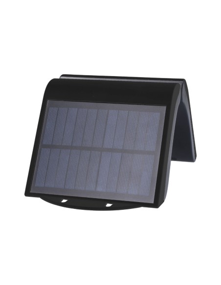 Applique Murale EDM 31847 Noir 2 W 220 lm Capteur de Mouvement Solaire (6500 K)