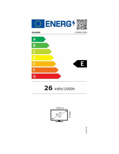 TV intelligente Xiaomi A SERIES 2025 HD 32" LED