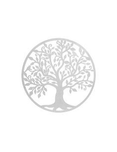 Décoration murale Home ESPRIT Blanc Arbre Cottage 99 x 2 x 99 cm
