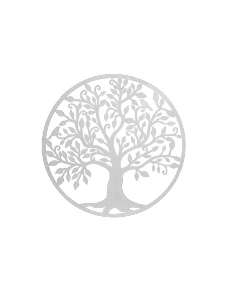 Décoration murale Home ESPRIT Blanc Arbre Cottage 99 x 2 x 99 cm