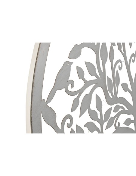 Décoration murale Home ESPRIT Blanc Arbre Cottage 99 x 2 x 99 cm