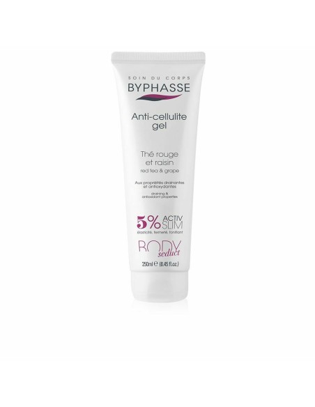 Gel Anti-Cellulite Byphasse Body Seduct Gel Nori Thé rouge Raisins 250 ml