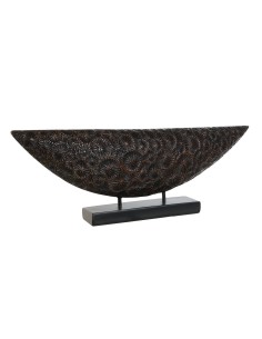 Figurine Décorative Home ESPRIT Marron Noir Colonial 66 x 8 x 23 cm