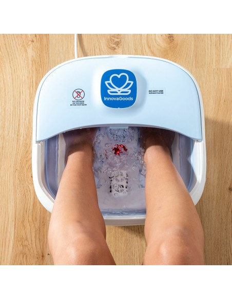 Spa pour les Pieds Pliable avec Rouleaux et Hydromassage Footopy InnovaGoods (Reconditionné A)