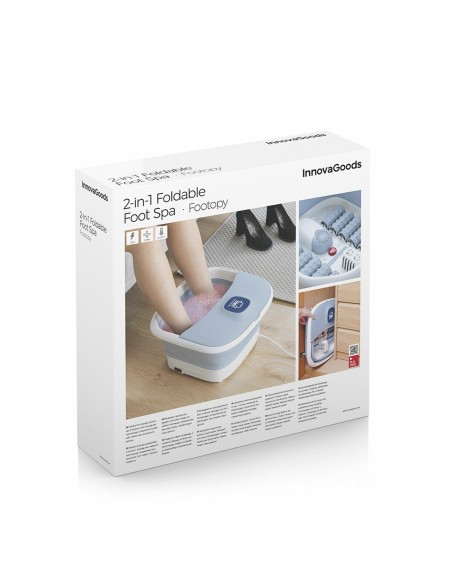 Spa pour les Pieds Pliable avec Rouleaux et Hydromassage Footopy InnovaGoods (Reconditionné A)