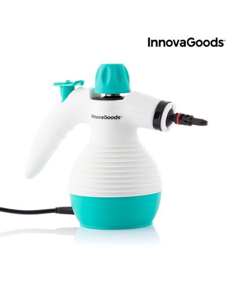 Nettoyeur Vapeur à Main 9 en 1 avec Accessoires Steany InnovaGoods   0,35 L 3 Bar 1000W 1000 W (Reconditionné A)