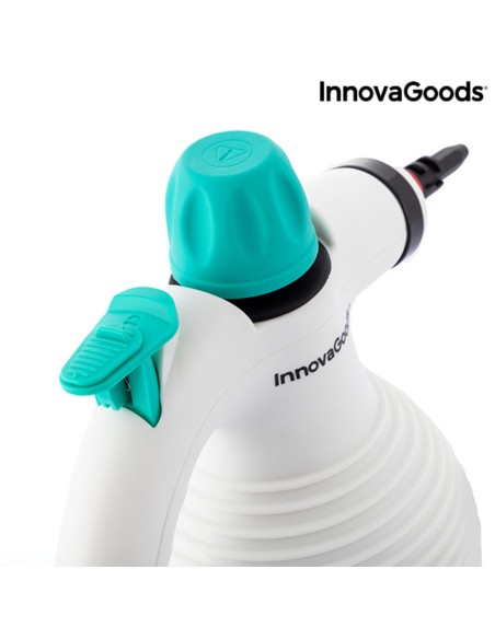 Nettoyeur Vapeur à Main 9 en 1 avec Accessoires Steany InnovaGoods   0,35 L 3 Bar 1000W 1000 W (Reconditionné A)