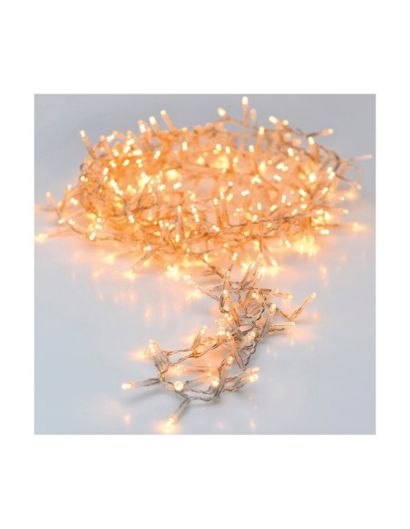 Guirlande lumineuse LED Transparent Lumière chaude Vert tendre 12 m Floral
