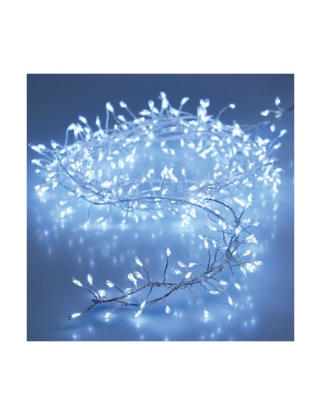 Guirlande lumineuse LED Transparent 1,5 m