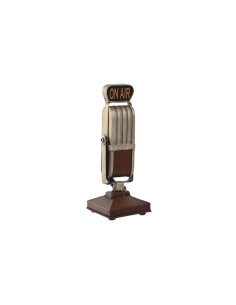 Figurine Décorative Home ESPRIT Marron Argenté Vintage 10 x 10 x 24 cm