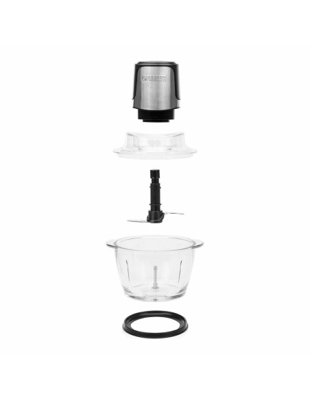 Hachoir Princess 221051 Picadora Noir verre Acier inoxydable 300 W 1 L