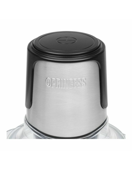 Hachoir Princess 221051 Picadora Noir verre Acier inoxydable 300 W 1 L