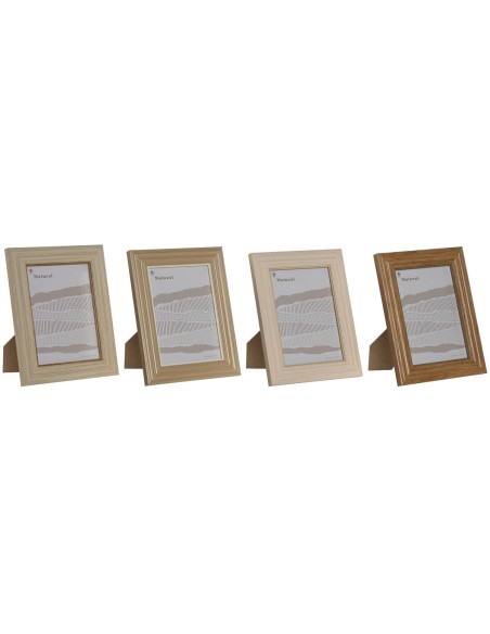 Cadre photo Home ESPRIT Multicouleur Verre polystyrène 19,2 x 1,6 x 24,2 cm (4 Unités)