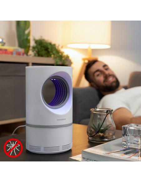 Lampe anti-moustiques à aspiration KL Virvel InnovaGoods (Reconditionné A)