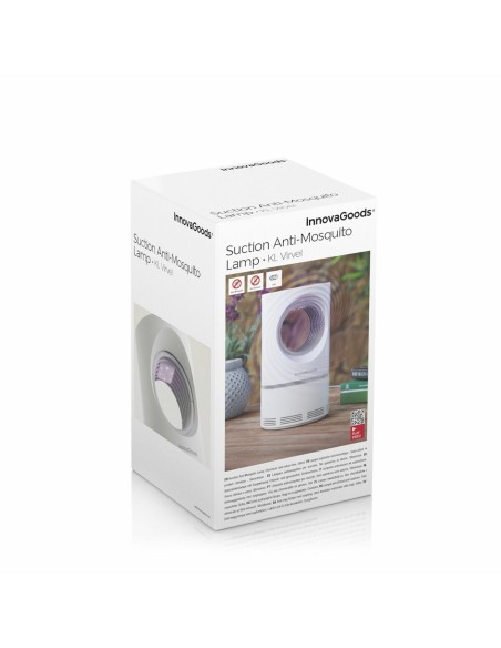 Lampe anti-moustiques à aspiration KL Virvel InnovaGoods (Reconditionné A)