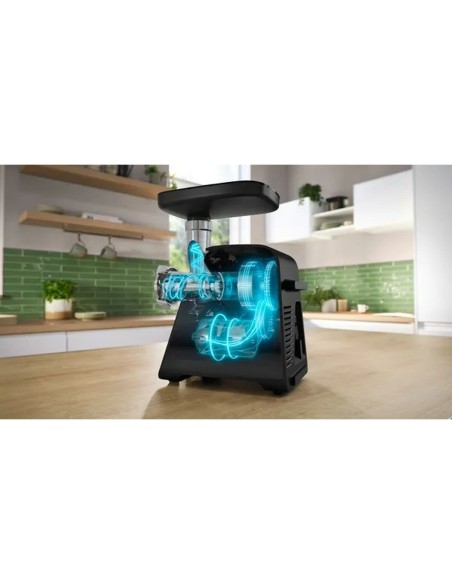 Hachoir BOSCH MFWS650B Noir Argenté 500 W
