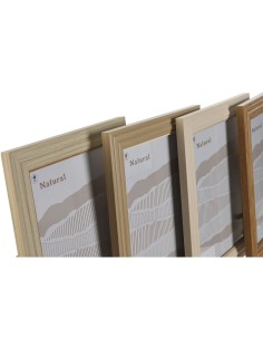Cadre photo Home ESPRIT Multicouleur Verre polystyrène 26,2 x 1,6 x 31,2 cm (4 Unités) 2