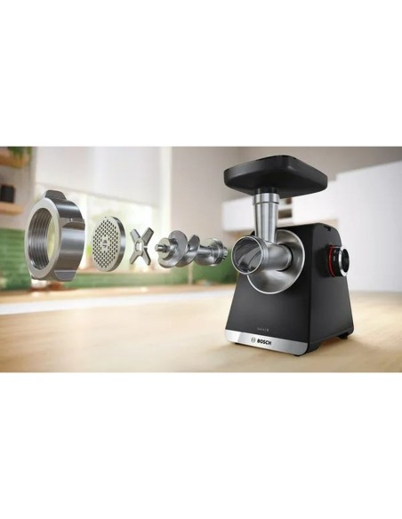 Hachoir BOSCH MFWS650B Noir Argenté 500 W