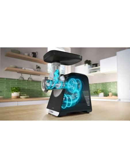 Hachoir BOSCH MFWS650B Noir Argenté 500 W
