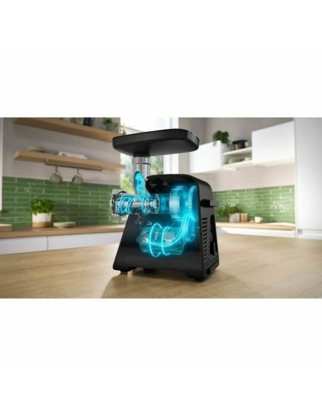 Hachoir BOSCH MFWS650B Noir Argenté 500 W