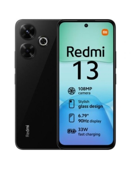 Smartphone Xiaomi Redmi 13 6,79" Octa Core 8 GB RAM 256 GB Noir