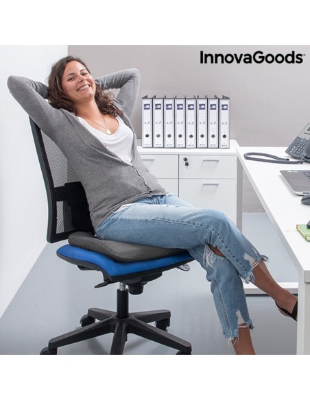 Coussin en Gel de Silicone nid d´Abeille InnovaGoods .. (Reconditionné A)