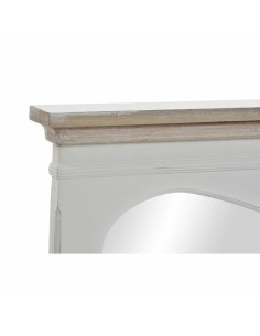Miroir mural DKD Home Decor Blanc Naturel 105 x 64 x 4,5 cm 2