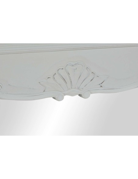 Miroir mural DKD Home Decor Blanc Naturel 105 x 64 x 4,5 cm