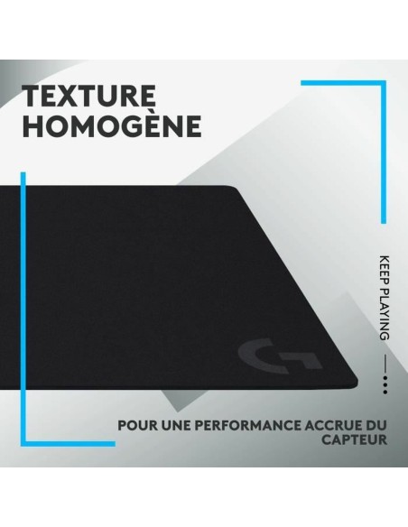 Tapis Antidérapant Logitech G840 Noir